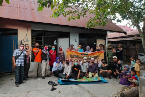 Tim PBM (Pemulihan Berbasis Masyarakat) Kelurahan Pahandut Kota Palangka Raya