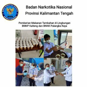 BNNP Kalteng dan BNNK Palangka Raya Melakukan Kegiatan Donor Darah