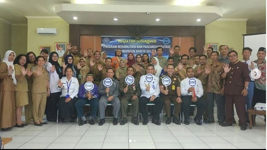 Sosialisasi Program Rehabilitasi dan Pascarehabilitasi di Kabupaten Barito Selatan Sosialisasi Program Rehabilitasi dan Pascarehabilitasi di Kabupaten Barito Selatan