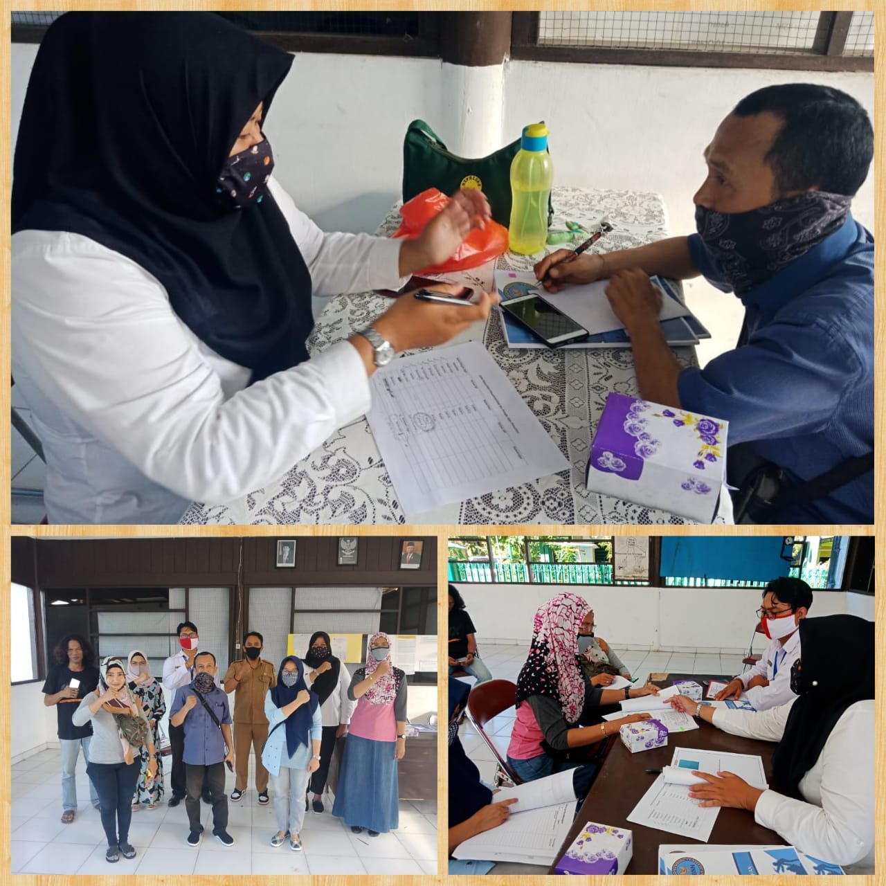 Bidang Rehabilitasi BNNP Kalteng melaksanakan Layanan Supervisi Ke Kelurahan Pahandut