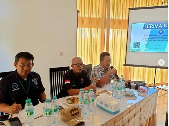 Sosialiasi Bahaya Narkoba di PT. SSP (Swadaya Sapta Putra)