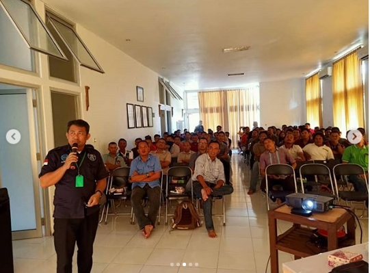 Sosialiasi Bahaya Narkoba di PT. SSP (Swadaya Sapta Putra)