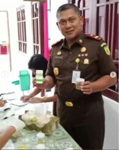 BNNP Kalimantan Tengah melakukan test urine di wilayah Kejaksaan Tinggi Kalimantan Tengah