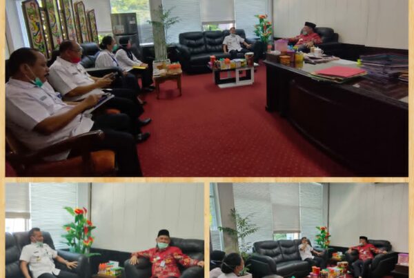 BNNP Kalteng Melaksanakan Kunjungan Kerja Ke Sekretaris Daerah Provinsi Kalteng