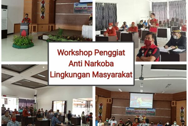 Bidang Pencegahan dan Pemberdayaan Masyarakat BNNP Kalteng melaksanakan Kegiatan DIPA Workshop Penggiat Anti Narkoba Di Lingkungan Masyarakat Tahun 2020