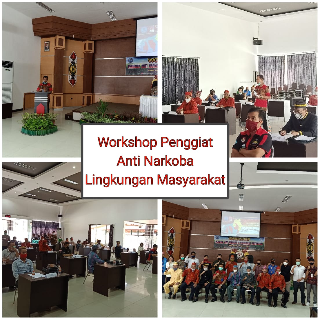 Bidang Pencegahan dan Pemberdayaan Masyarakat BNNP Kalteng melaksanakan Kegiatan DIPA Workshop Penggiat Anti Narkoba Di Lingkungan Masyarakat Tahun 2020