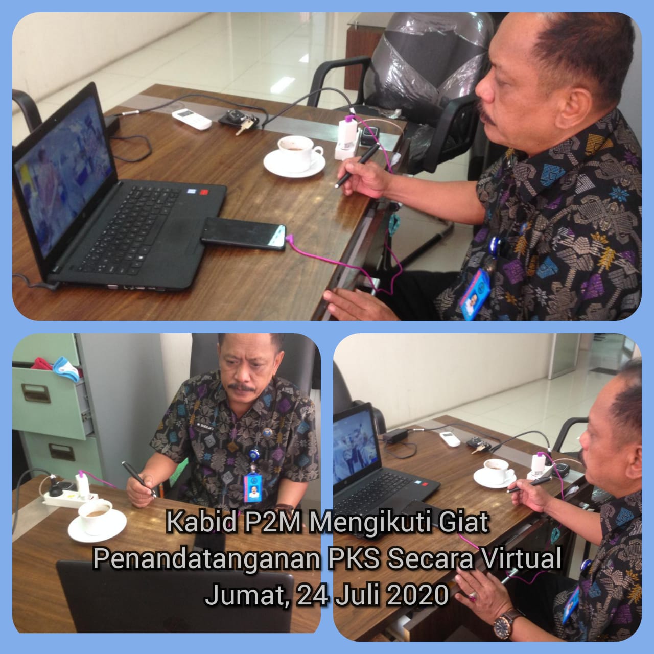 Penandatanganan Perjanjian Kerja Sama (PKS) antara Kepala BNN dengan beberapa Perusahaan dan Peluncuran e-commerce Toko Stop Narkoba secara Virtual