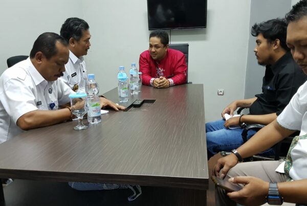 BNNP Kalteng Melakukan Koordinasi dengan Surat Kabar Harian Palangka Pos