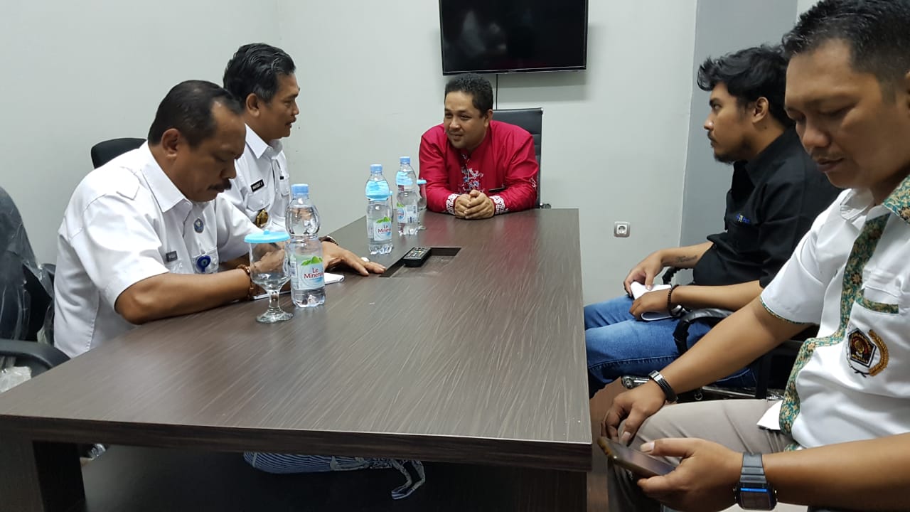 BNNP Kalteng Melakukan Koordinasi dengan Surat Kabar Harian Palangka Pos