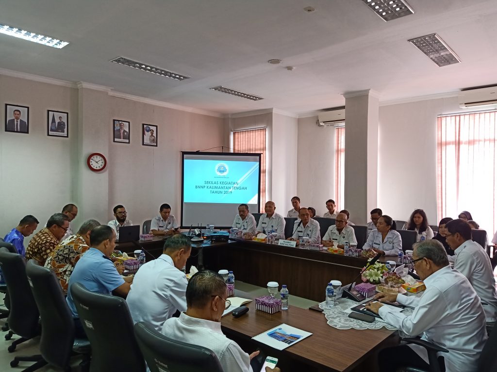 TIM WANTIMPRES Mengunjungi BNNP Kalteng