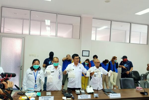 BNNP Kalteng Mengamankan "Tas dan Sepatu Termahal !!"