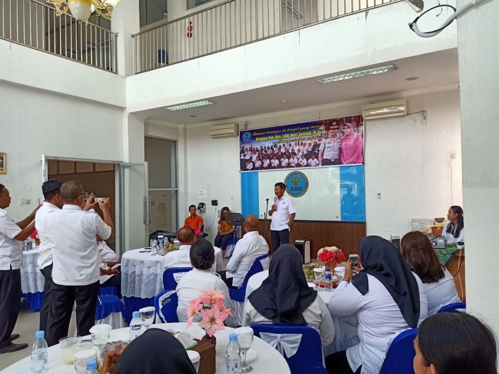 Acara Perpisahan Kepala BNNP Kalimantan Tengah