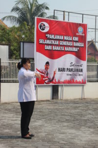 Upacara Hari Pahlawan 10 November 2019 di BNNP Kalimantan Tengah