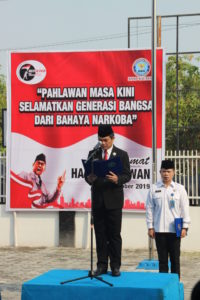 Upacara Hari Pahlawan 10 November 2019 di BNNP Kalimantan Tengah