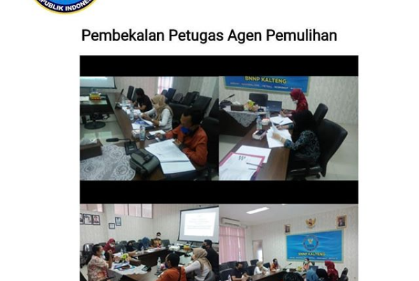 Pembekalan Petugas Agen Pemulihan oleh BNNP Kalteng Pembekalan Petugas Agen Pemulihan oleh BNNP Kalteng