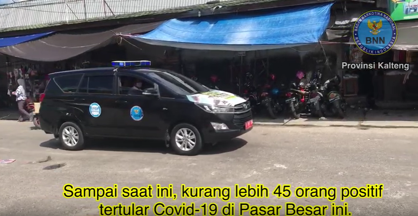 KIE Keliling BNNP Kalteng