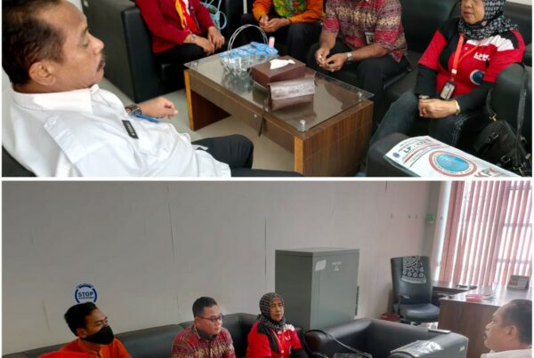 Koordinasi dengan LP-KPK Kalteng