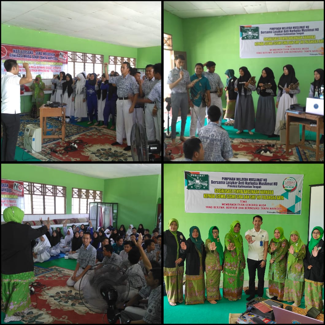 Diseminasi Informasi P4GN di Aula SMA NU Palangka Raya