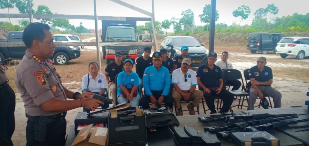 Kegiatan Latihan Menembak Untuk Pegawai/Personil di Lingkungan BNNP Kalimantan Tengah