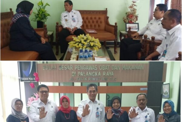 Kepala BNNP Kalteng Koordinasi dengan Dinas Kesehatan Provinsi Kalteng
