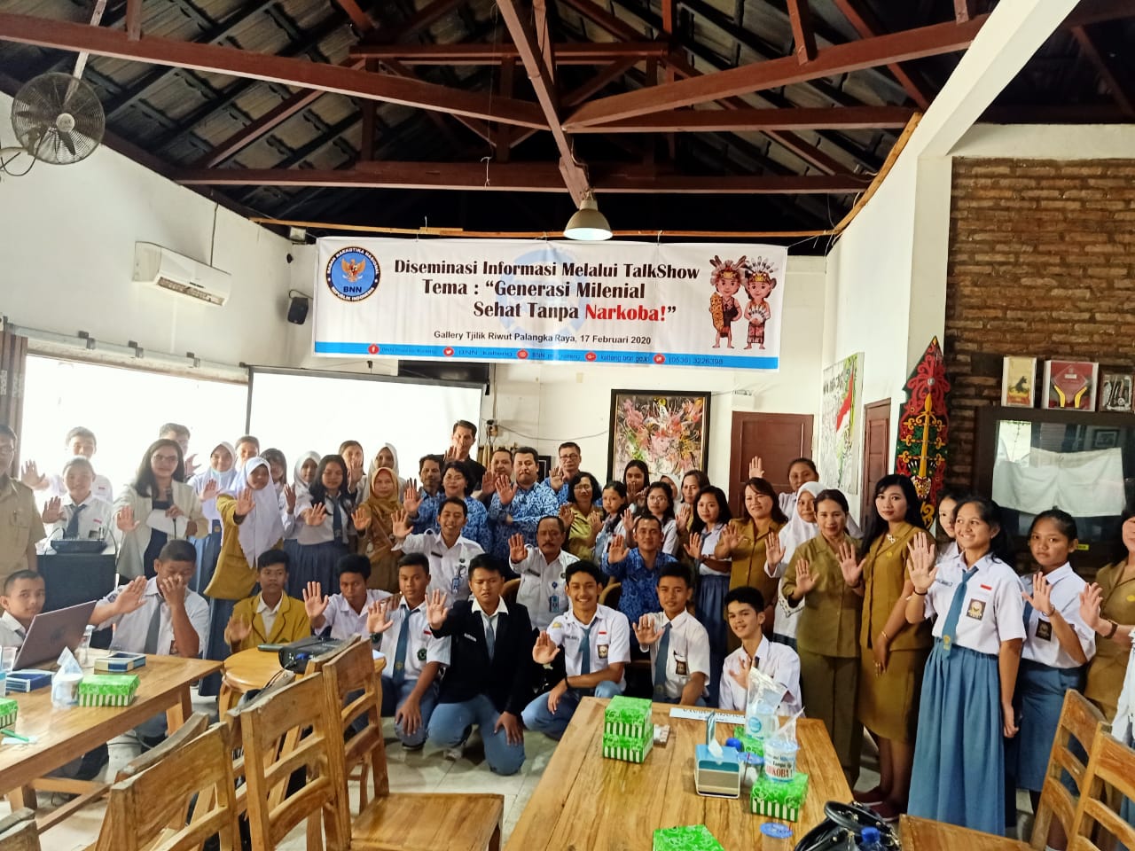Diseminasi Informasi P4GN Melalui Talkshow bagi Pelajar