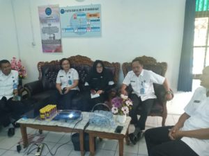 BNNP Kalteng Melakukan Koordinasi Penguatan Advokasi di BNNK Kotawaringin Barat Provinsi Kalteng