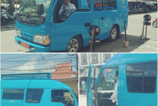 Sosialisasi Pencegahan Penyebaran Virus Corona (Covid-19) di Pasar Besar dan Pasar Rajawali Kota Palangka Raya
