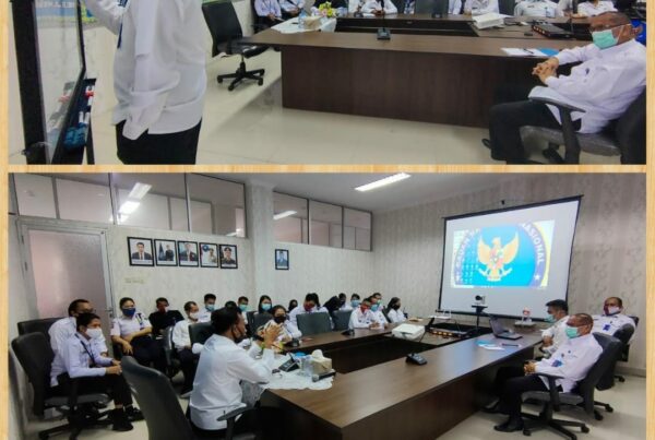 Kepala BNNP Kalimantan Tengah Memberikan Pengarahan kepada seluruh pegawai BNNP Kalteng