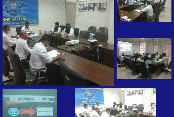 Video Conference Rapat Pimpinan (Rapim) Kepala BNN Ri, BNNP dan BNNKab/Kota Se-Indonesia