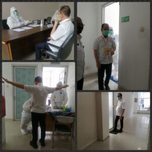 Pilkada Kalteng 2020 - Proses Pemeriksaan Urine 2 calon Gubernur kalteng di BNNP Kalteng