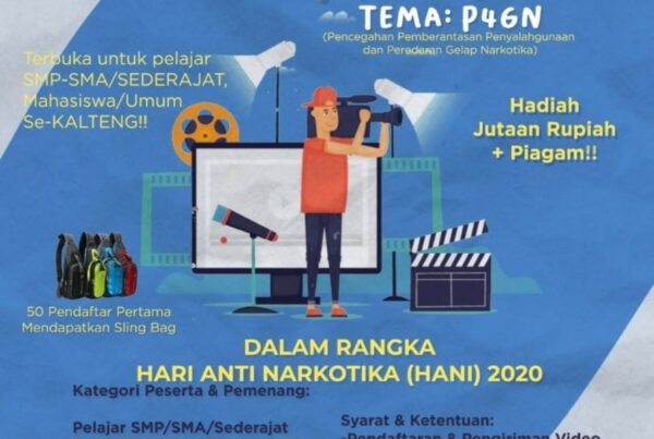 Memperingati HANI TAHUN 2020 dengan mengadakan Lomba Video Kreatif tema P4GN