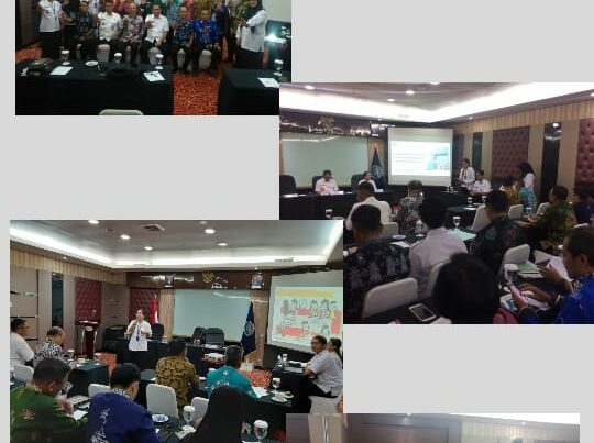 Rapat Koordinasi Pembinaan Teknis Layanan Pasca Rehabilitasi di Hotel Aquarius