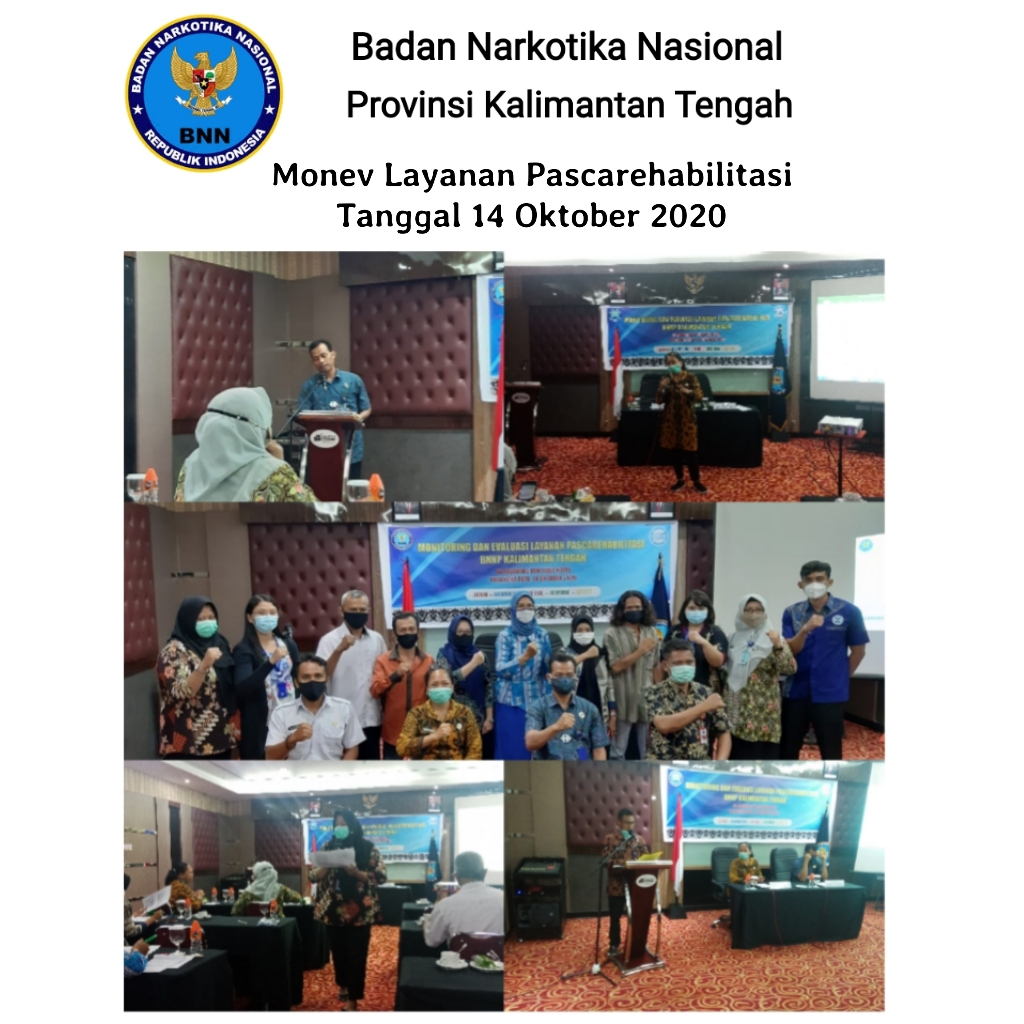 Bidang Rehabilitasi BNNP Kalteng melaksanakan kegitan Monitoring dan Evaluasi Layanan Pascarehabilitasi di Aquarius Boutique Hotel Palangka Raya Bidang Rehabilitasi BNNP Kalteng melaksanakan kegitan Monitoring dan Evaluasi Layanan Pascarehabilitasi di Aquarius Boutique Hotel Palangka Raya