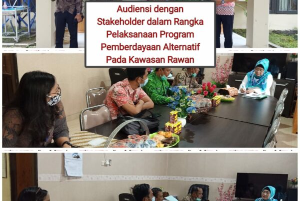 BNNP Kalteng Melaksanakan Kegiatan Audiensi Dengan Stakeholder Dalam Rangka Pelaksanaan Program Pemberdayaan Alternatif Pada Kawasan Rawan Dengan Kepala Dinas Perikanan Kota Palangka Raya