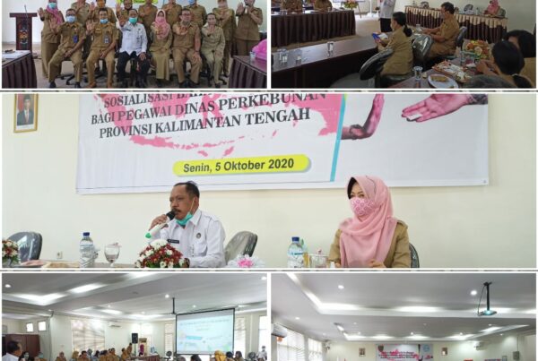 Sosialisasi Bahaya Narkoba bagi Pegawai Dinas Perkebunan Provinsi Kalteng