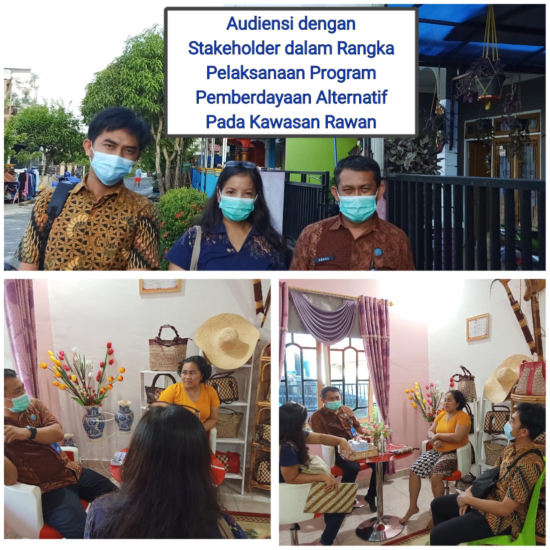 Dayamas BNNP Kalteng melakukan Kegiatan Audiensi dengan Stakeholder Dalam Rangka Pelaksanaan Program Pemberdayaan Alternatif pada Kawasan Rawan