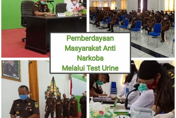 Pemberdayaan Masyarakat Anti Narkoba Melalui Test Urine di Kejaksaan Tinggi Kalimantan Tengah