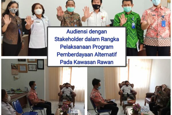Bidang P2M Melaksanakan Audiensi dengan Stakeholder Dalam Rangka Pelaksanaan Program Pemberdayaan Alternatif pada Kawasan Rawan