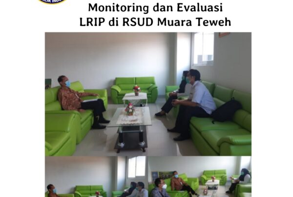 Bidang Rehabilitasi BNNP Kalteng Melaksanakan Monitoring dan Evaluasi LRIP dan Hasil RTL dari peserta pelatihan di RSUD Muara Teweh