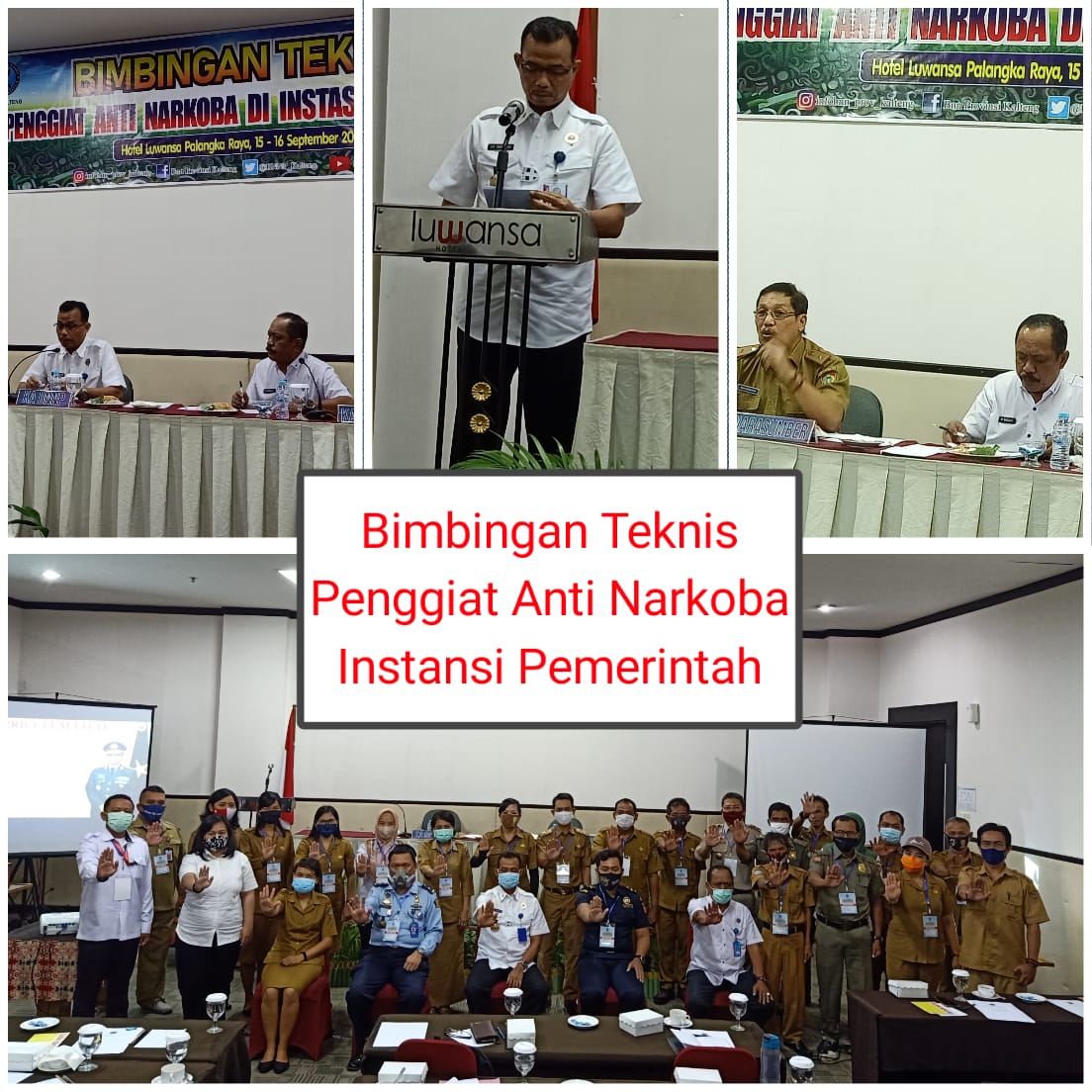 Kepala BNNP Kalteng Memberikan Materi Pada Kegiatan Bimbingan Teknis Penggiat Anti Narkoba Kepala BNNP Kalteng Memberikan Materi Pada Kegiatan Bimbingan Teknis Penggiat Anti Narkoba
