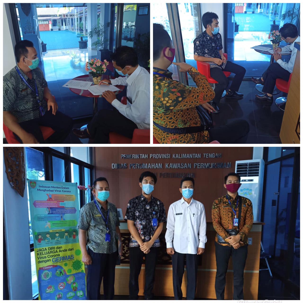 BNNP Kalteng Melaksanakan Kegiatan Supervisi Pelaksanaan Advokasi Pembangunan Berwawasan Anti Narkoba ke Dinas Perumahan, Kawasan Permukiman Dan Pertanahan Provinsi Kalimantan Tengah