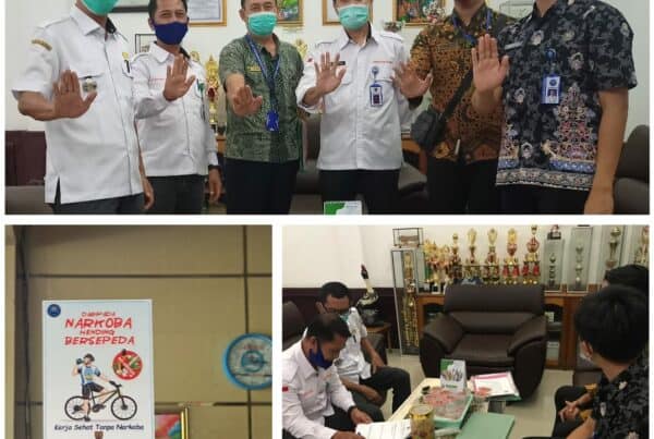 BNNP Kalteng Melaksanakan Kegiatan Supervisi Pelaksanaan Advokasi Pembangunan Berwawasan Anti Narkoba ke Dinas Kehutanan Prov. Kalteng