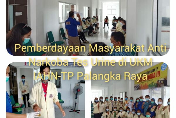 BNNP Kalteng Melaksanakan Test Urin di IAHN - TP Palangka Raya