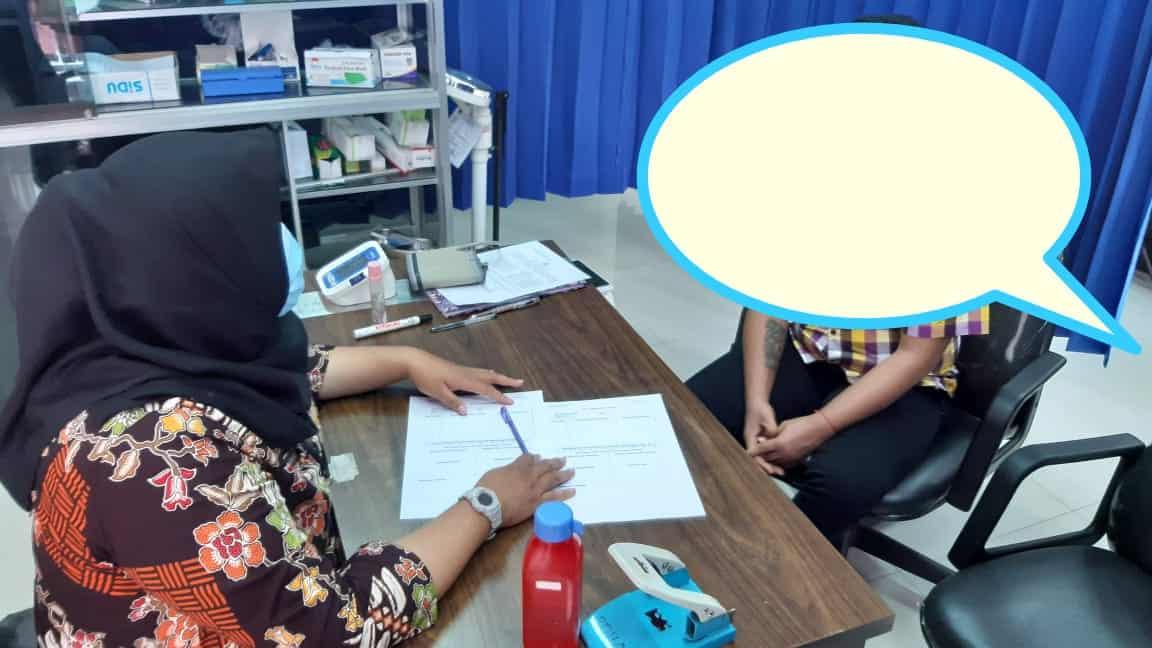 Layanan Rehabilitasi Klinik Uras Barigas BNNP Kalimantan Tengah