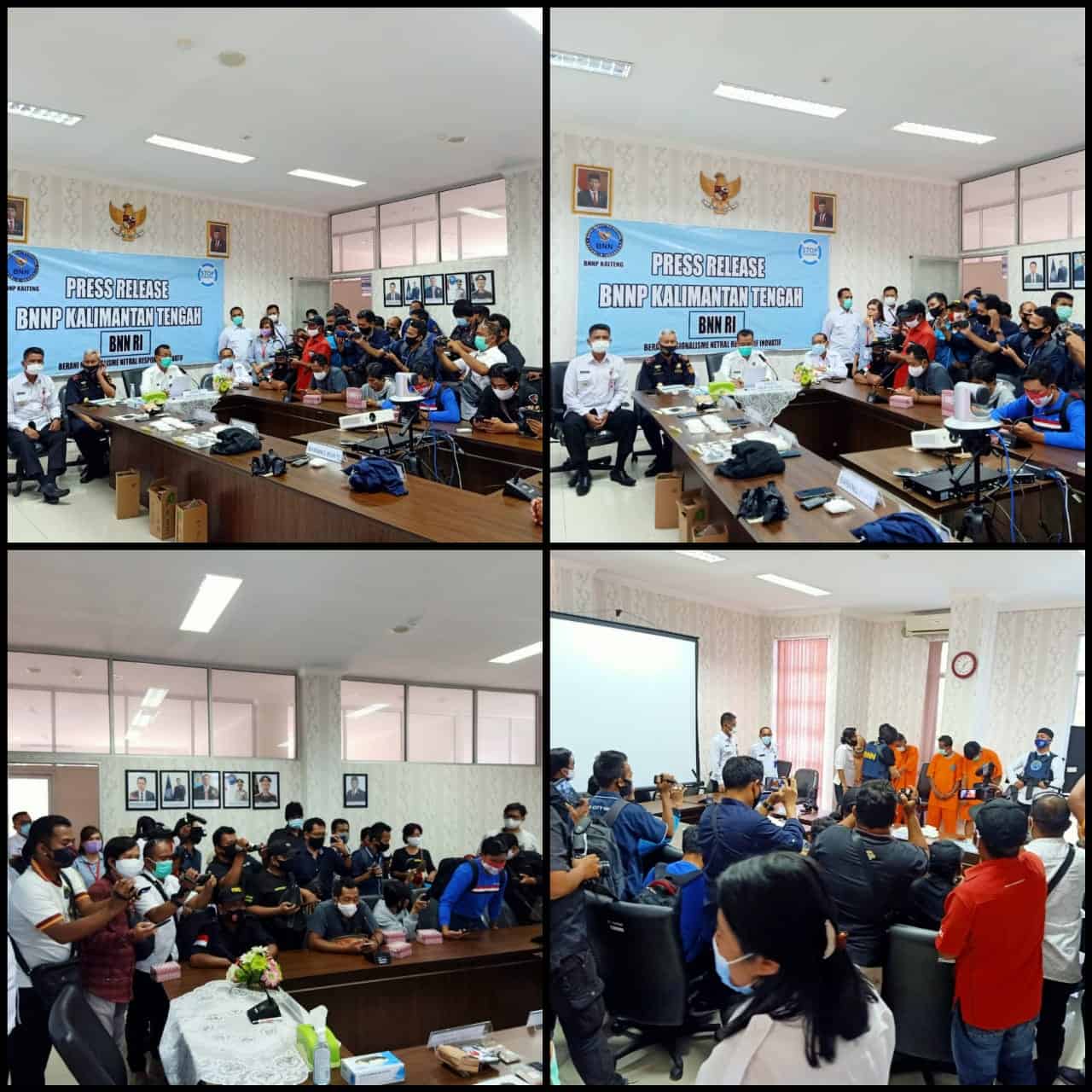 BNNP Kalteng Sita 1,8 Kg Sabu dari 4 Tersangka BNNP Kalteng Sita 1,8 Kg Sabu dari 4 Tersangka