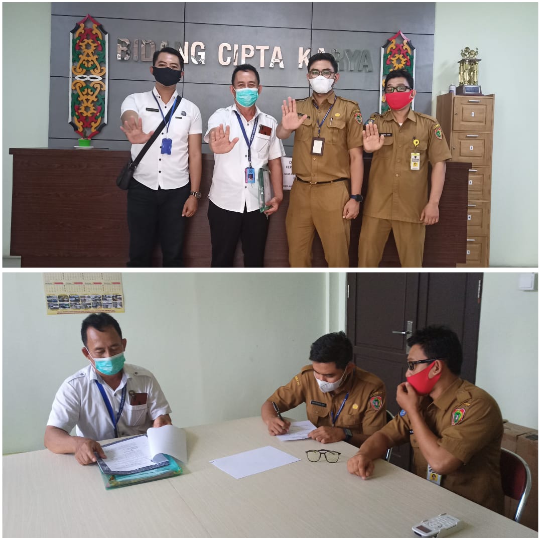 BNNP Kalteng Melaksanakan Kegiatan Supervisi Pelaksanaan Advokasi Pembangunan Berwawasan Anti Narkoba ke Dinas PUPR Prov. Kalteng
