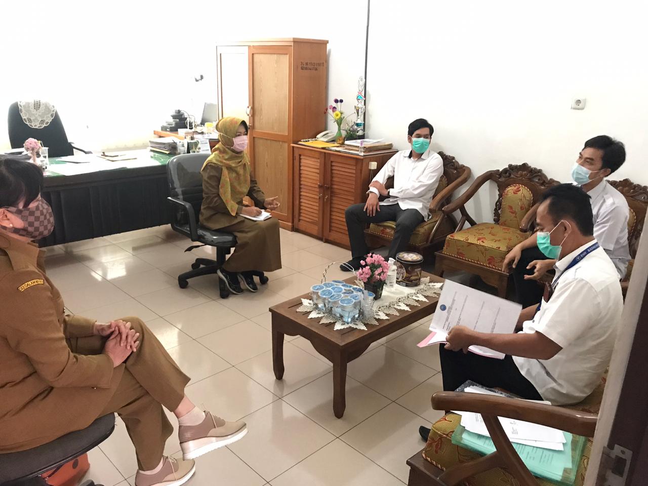 Kegiatan Supervisi Pelaksanaan Advokasi Pembangunan Berwawasan Anti Narkoba ke Dinas Perkebunan Prov. Kalteng