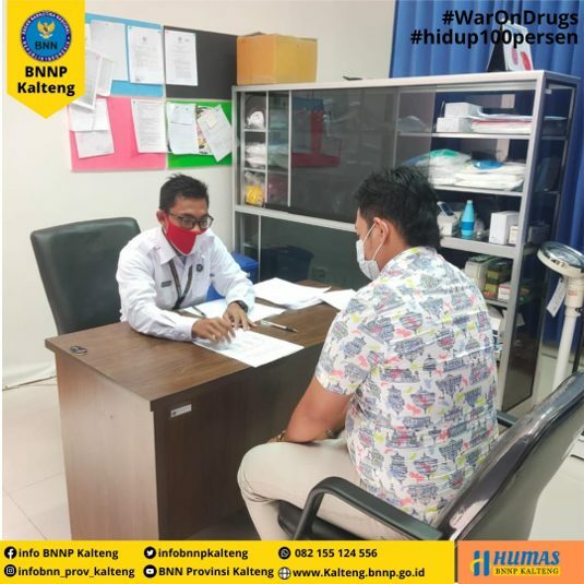 Layanan Rehabilitasi Klinik Uras Barigas BNNP Kalimantan Tengah