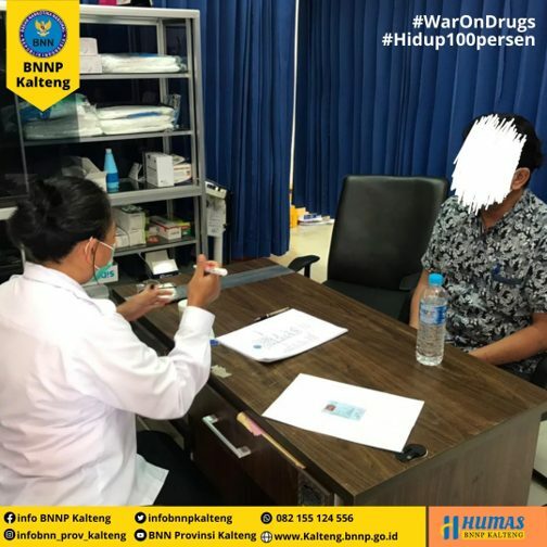 Layanan Rehabilitasi Klinik Uras Barigas BNNP Kalimantan Tengah