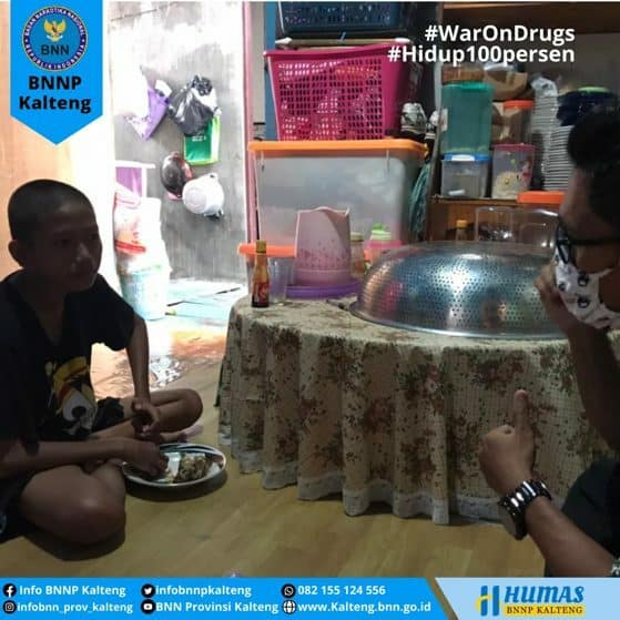 Kegiatan SIL (Skrining Intervensi Lapangan) Bidang Rehabilitasi BNNP Kalteng